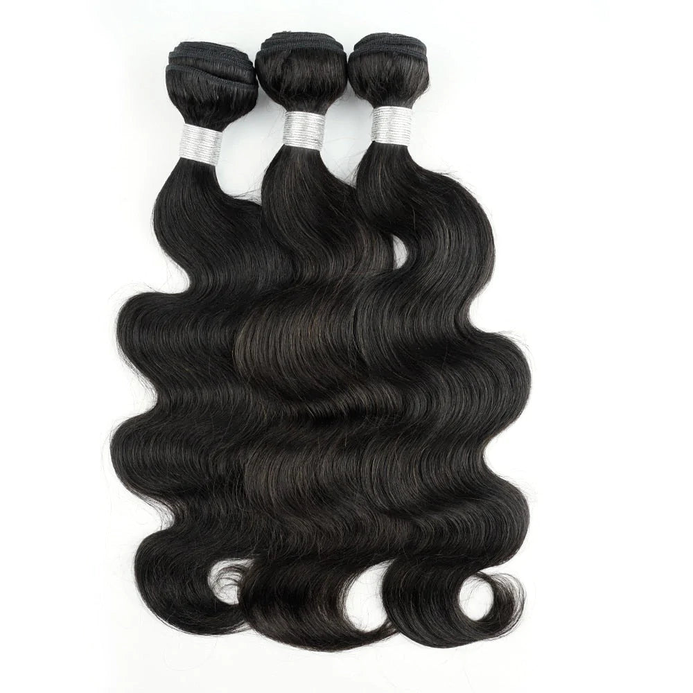 Weave Body Wave Bundles With Closure